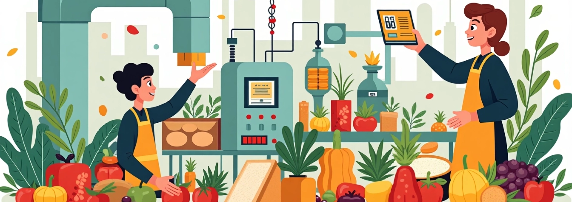 impact des technologies sur l'industrie agroalimentaire